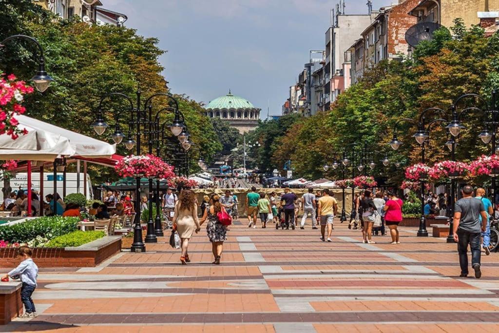 Central Apartment 2Bd Next To Vitosha Bul. 소피아 외부 사진